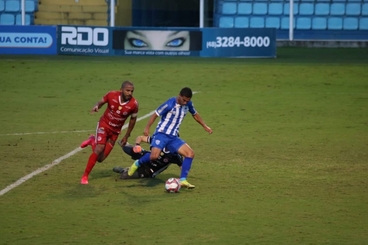 avaí x hercilio Foto: Frederico Tadeu/Avaí FC