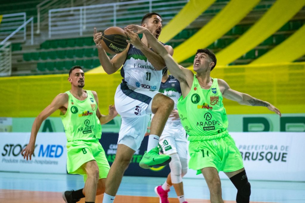 BASQUETE AO VIVO – Brusque x Blumenau, Campeonato Catarinense - Final Four