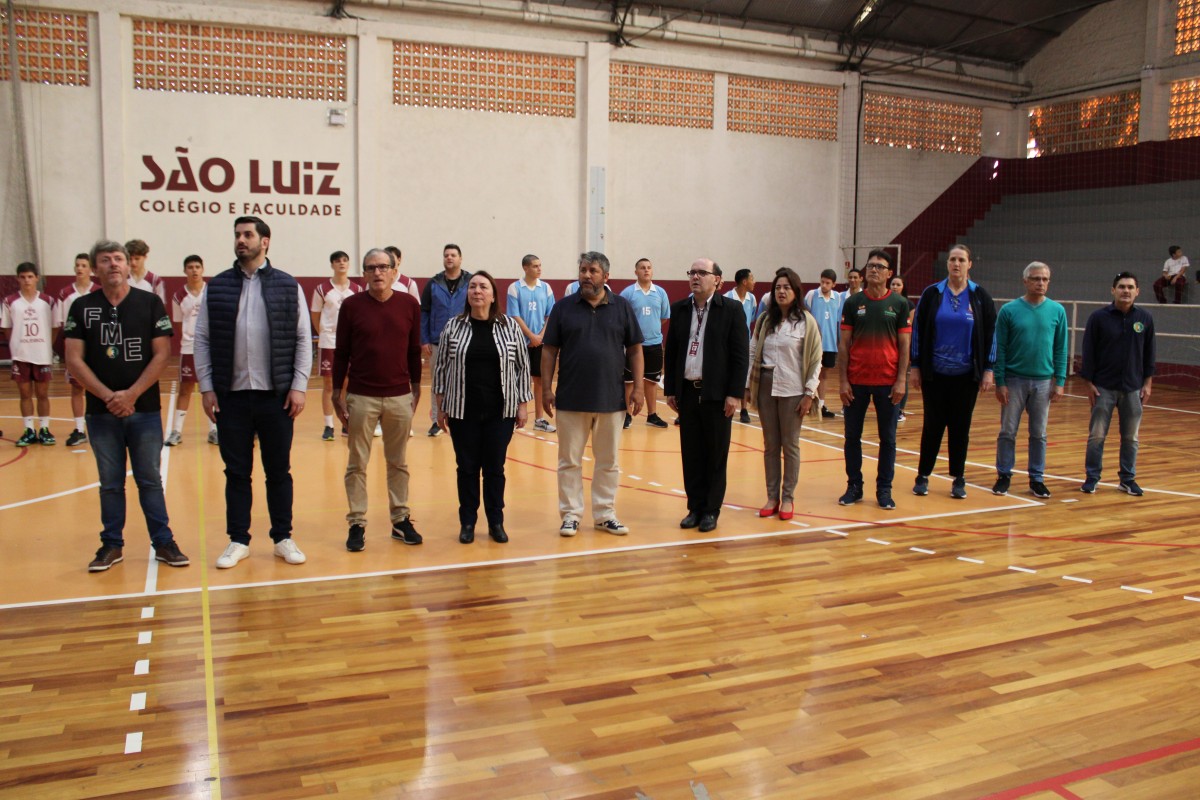 Abertura dos jogos escolares de Itajaí 